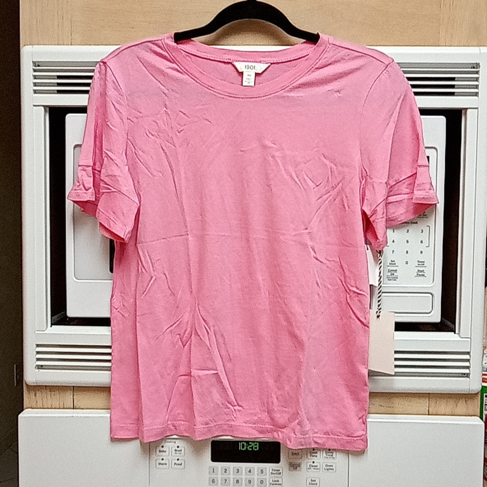 Nwt 1901 bubblegum pink tee shirt